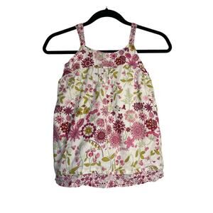 Liberty of London for Target Kids Floral Lined Cotton Tank Top Size S Multi